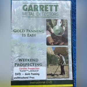 Garrett Metal Detectors Gold Panning Is Easy and Weekend Prospecting DVD 2007